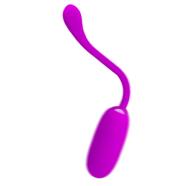 Julius huevo vibrador impermeble y recargable morado