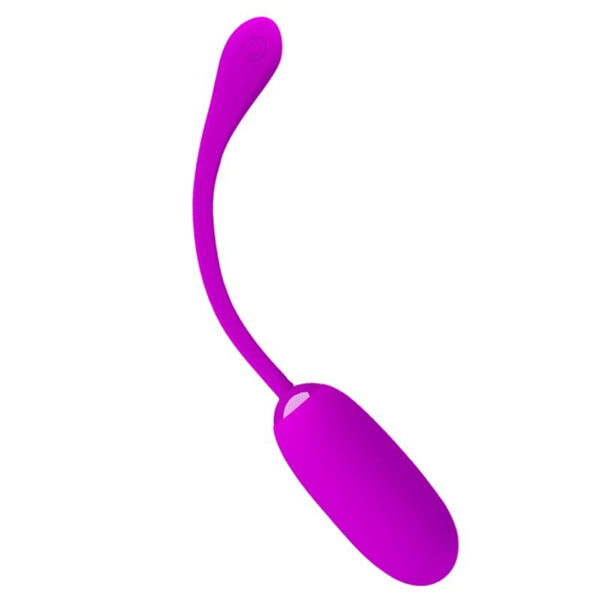 Julius huevo vibrador impermeble y recargable morado