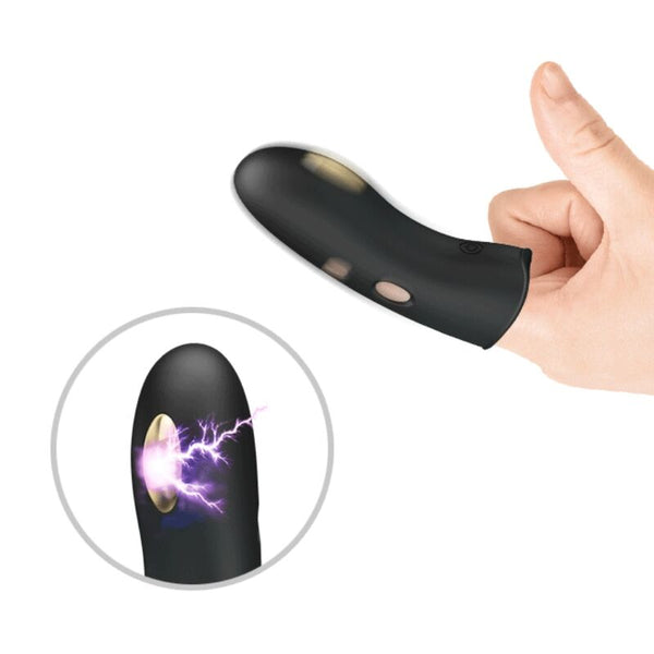 Pretty marico funda de dedo electro estumilador negro