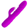 Melanie vibrador conejo recargable morado