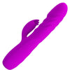 Melanie vibrador conejo recargable morado