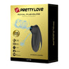 Succionador masajeador de lujo recargable negro pretty love