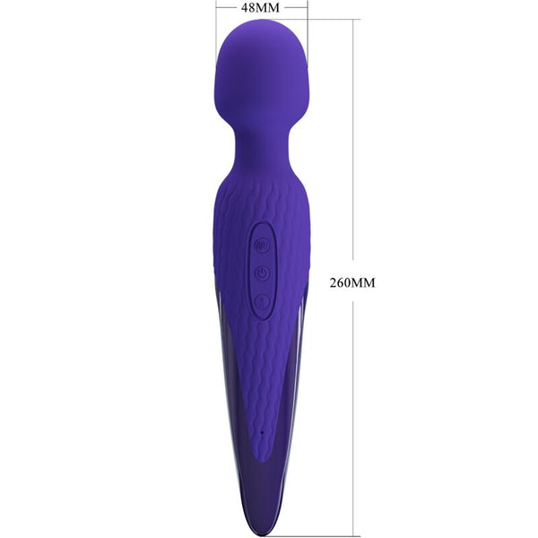 Antony youth vibrador wand efecto calor violeta