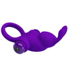 Anillo vibrador i conejo para pene morado