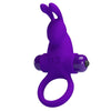 Anillo vibrador i conejo para pene morado