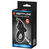 Anillo vibrador iii conejo para pene negro