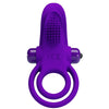 Anillo vibrador para pene morado