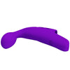Gorgon vibrador de dedo recargable morado