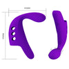 Gorgon vibrador de dedo recargable morado