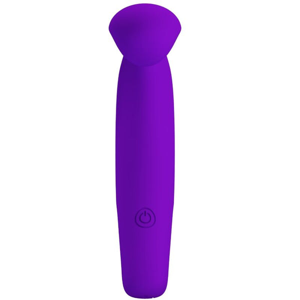 Gorgon vibrador de dedo recargable morado