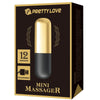 Bala vibrador recargable dorado