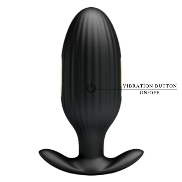 Pretty jefferson plug anal controlado por app negro