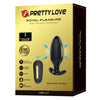Kelly plug anal vibrador recargable negro
