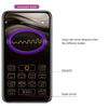 Nymph huevo vibrador controlado por app violeta