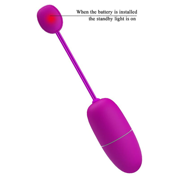 Nymph huevo vibrador controlado por app violeta