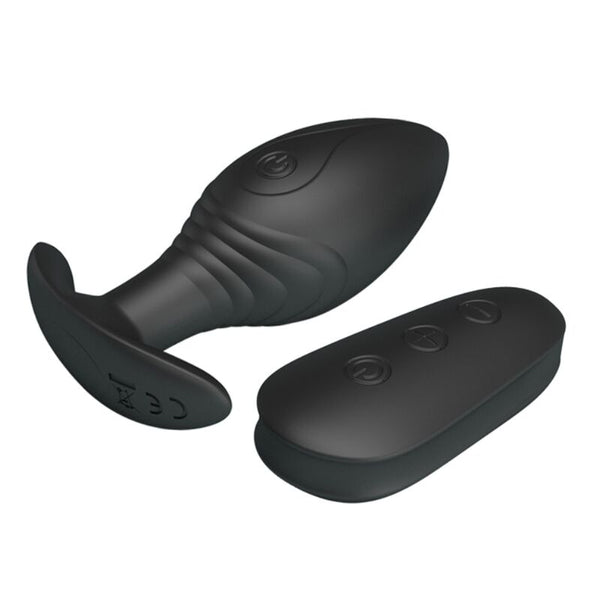 Regina plug anal vibrador recargable negro