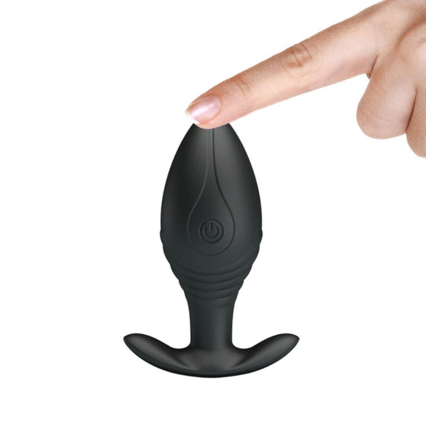 Regina plug anal vibrador recargable negro