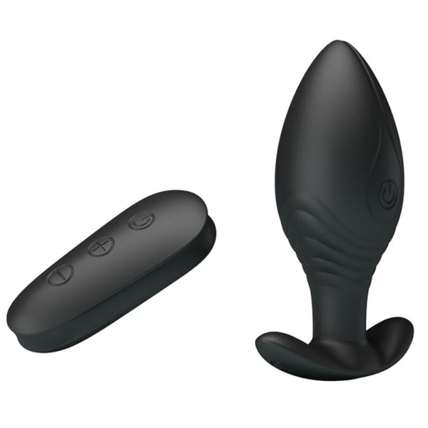 Regina plug anal vibrador recargable negro