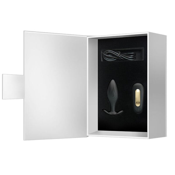 Regina plug anal vibrador recargable negro