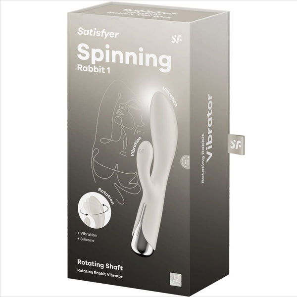 Satisfyer spinning rabbit 1 estimulación clítoris y Punto G azul
