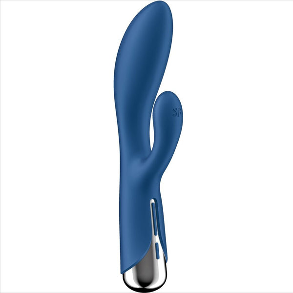 Satisfyer spinning rabbit 1 estimulación clítoris y Punto G azul