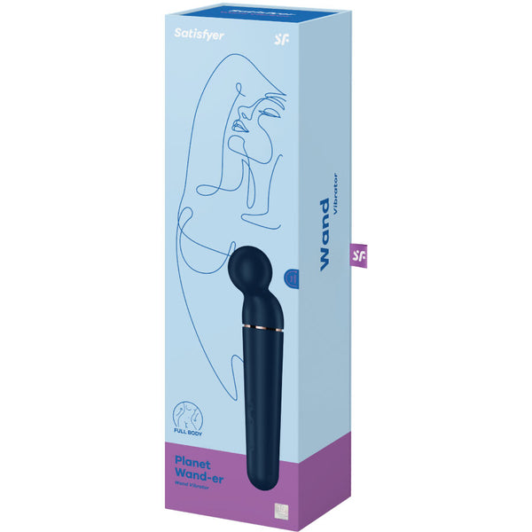 Planet wand er masajeador vibrador azul