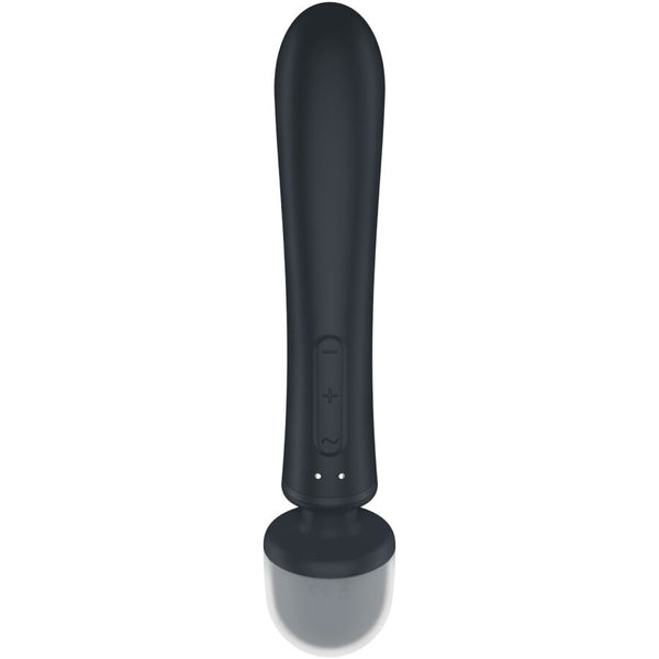 Triple lover masajeador vibrador rabbit gris