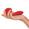 Estimulador vibrador Selena con golpeteo rojo