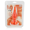 Baile plug anal tacto suave rojo 14.2 cm