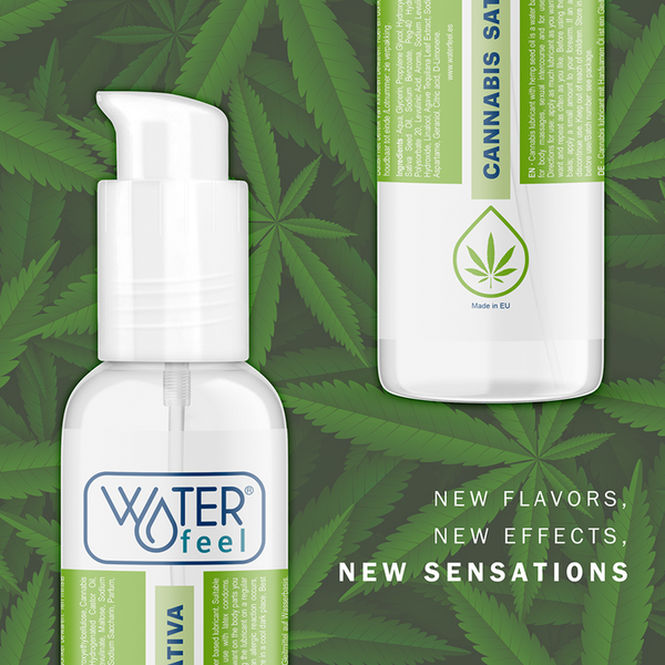 Waterfeel lubricante cannabis 150 ml