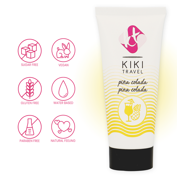 Kikí lubricante sabor a piña colada 50 ml