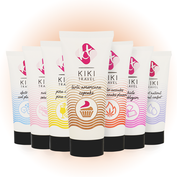 Kikí gel deslizante sabor a tarta americana cupcake 50 ml