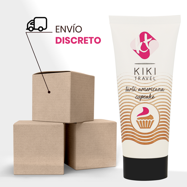Kikí gel deslizante sabor a tarta americana cupcake 50 ml