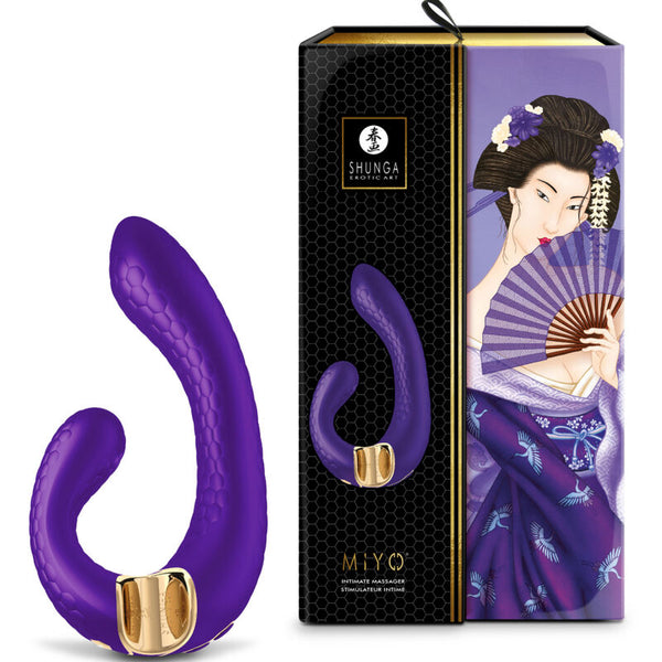 Shunga miyo masajeador intimo violeta