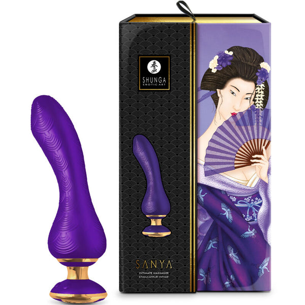 Shunga sanya masajeador intimo violeta