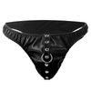 Darkness tanga de sumisión con cadena metal