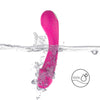 Dildo vibrador Punto G silicona fucsia