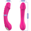 Dildo vibrador Punto G silicona fucsia