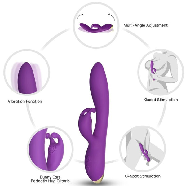 Bonnie vibrador rabbit violeta