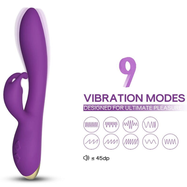 Bonnie vibrador rabbit violeta