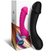 Dildo vibrador Punto G silicona negro