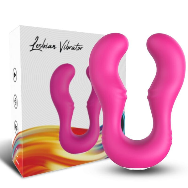 Seraph vibrador doble control remoto fucsia