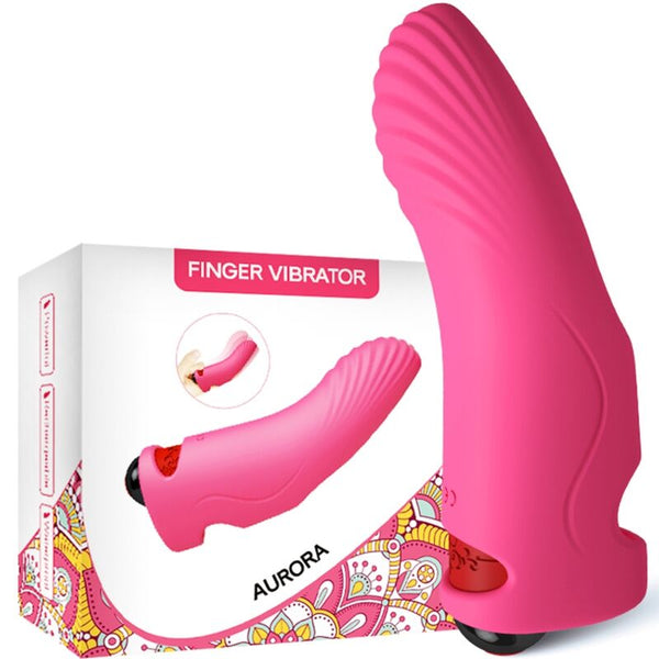 Aurora vibrador dedal fucsia