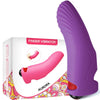 Aurora vibrador dedal violeta