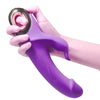 Meteror dildo vibrador rabbit violeta