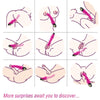 Joyblade dildo vibrador rotador fucsia