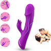 Dildo vibrador rabbit silicona violeta