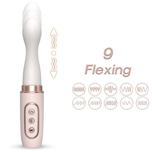 Vibrador rotador y telescópio automático yellow
