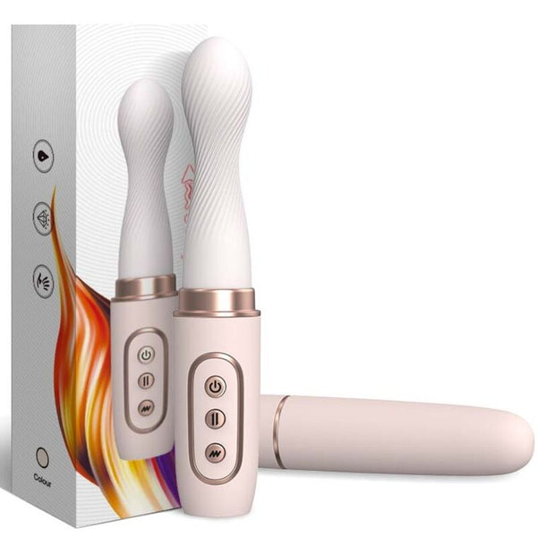 Vibrador rotador y telescópio automático yellow