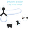 Anillo vibrador y multiposición negro